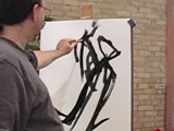 Gesture Drawing With a Sumi Brush, by Harold B. Stone